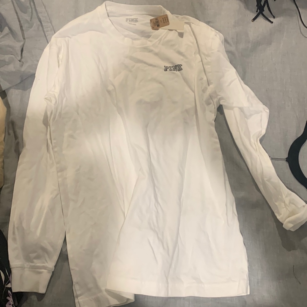 VS PINK LONG SLEEVE TEE SHIRT
